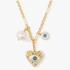 🔹️Kate Spade 🔹️Evil Eye All Seeing Cluster Pendant [$128 Msrp]